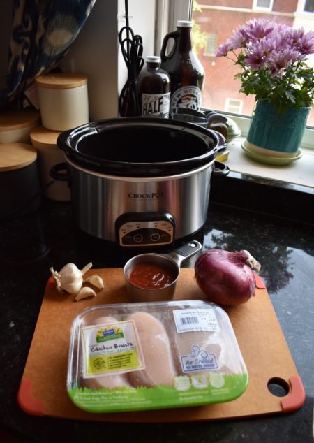 Easy Slow Cooker BBQ Chicken Ingredients