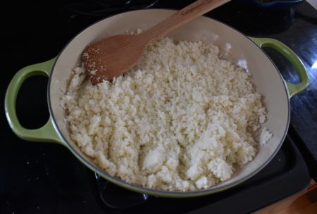 How to Make Cauliflower Rice Cooking