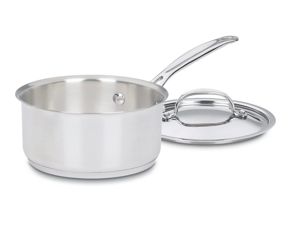 2. Cuisinart 719-16 Chef's Classic Stainless Saucepan with Cover