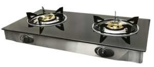 PROLINEMAX Double Steel Portable 2 Dual Burner Stove