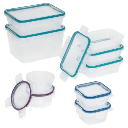 5. Snapware 18-Piece Total Solution Food Storage Set, Plastic