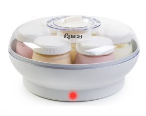 7. Epica Homemade Organic “Set and Go” Electric Yogurt Maker with Seven