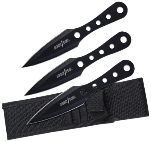 7. Perfect Point PP-022-3B Throwing Knife Set 6.5-Inch Overall