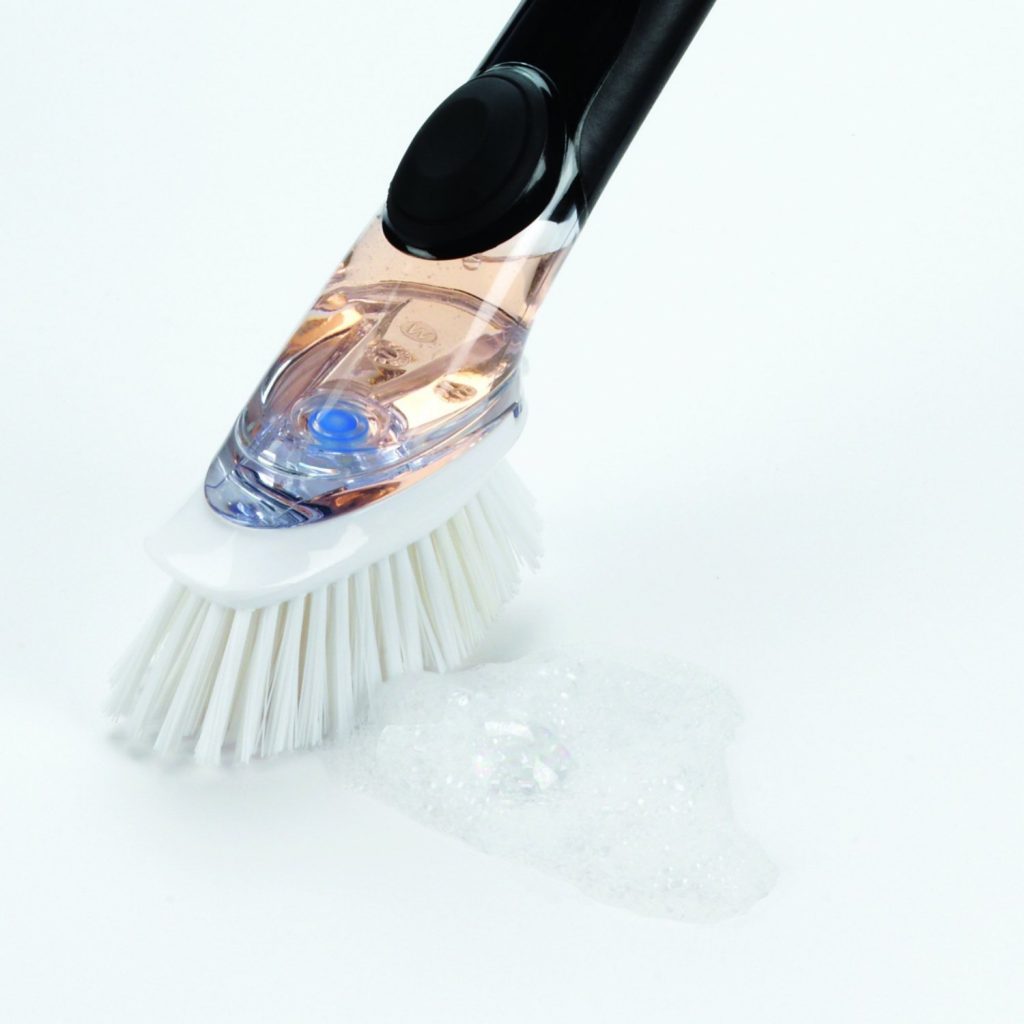 3. OXO Good Grips Soap Dispensing Dish Brush