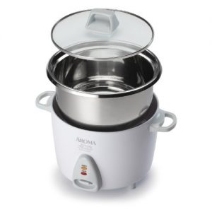 aroma small rice cooker for 3 cups of uncooked rice