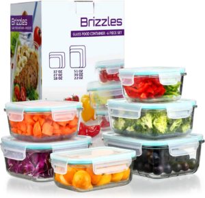 Leakproof Meal Prep Glass Containers