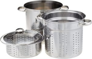 12 Qt Stainless Steel Steaming Pot
