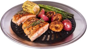 Stainless Steel with Double Coated Non-Stick Surface indoor grill pan