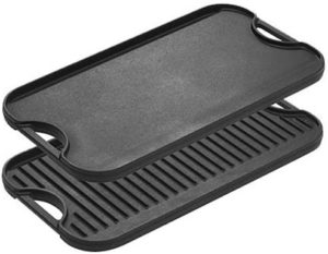 Griddle Pan with Easy-Grip Handles, 10.5" x 20