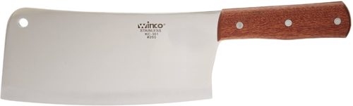 Heavy Duty Chinese Cleaver with Wooden Handle