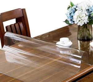fitted clear plastic table covers