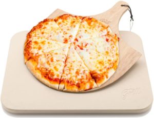 good cook pizza stone with rack