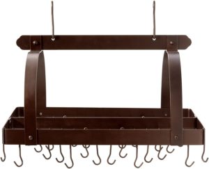 retractable hanging pot rack
