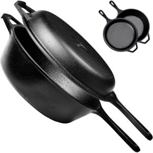 best cast iron skillet with lid
