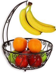 Banana Tree Hanger Bronze fruit bowl