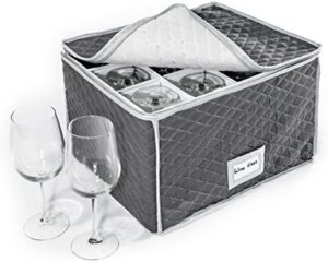 glassware storage boxes catering