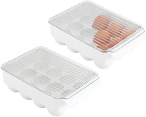 Storage Egg Container and Organizer for Refrigerator