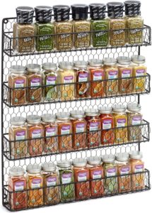 hanging spice rack organizer
