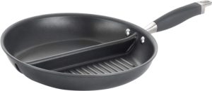 Anolon Advanced Hard Anodized Nonstick Divided Grill