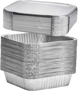 Foil Pans perfect for baking cakes, roasting, homemade breads