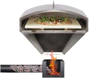 Wood fired pizza oven outdoor