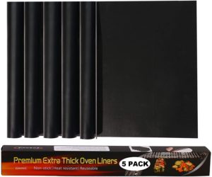 Safe oven liners
