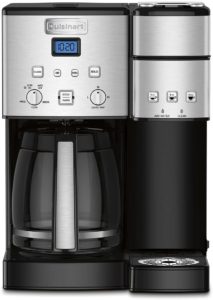 12-Cup Coffeemaker and Single-Serve Brewer