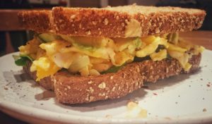 Simple Breakfast Sandwich