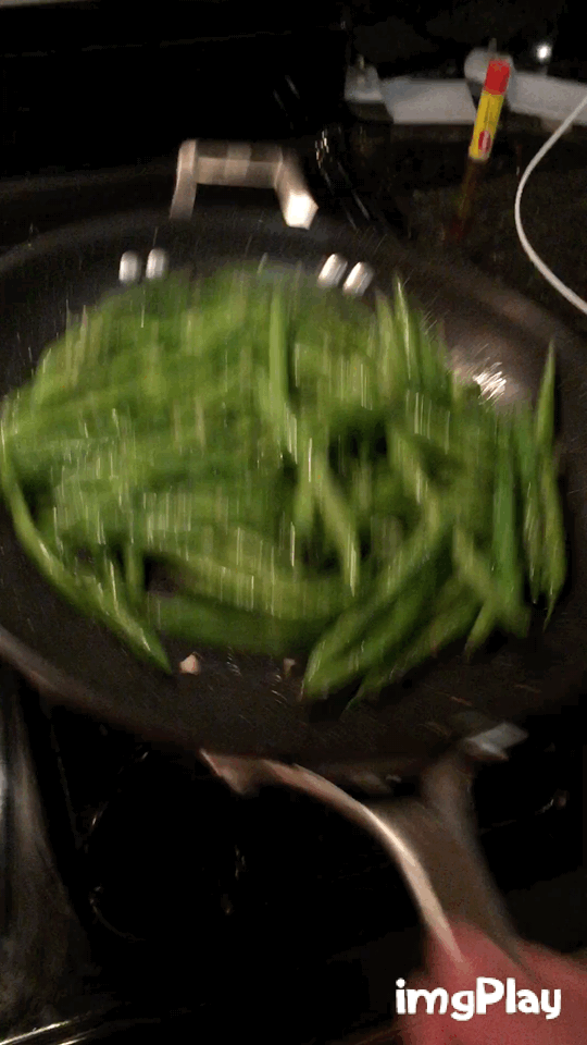 Green Beans Cooking