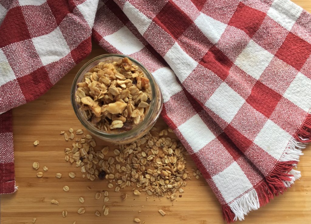 Healthy Homemade Granola Main