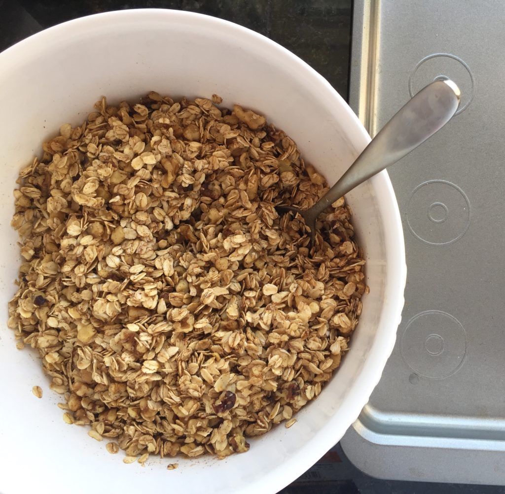 Healthy Homemade Granola Top