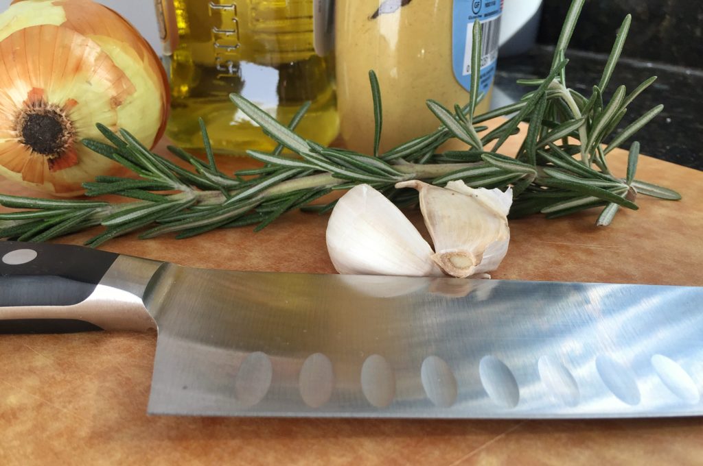 Rosemary Dijon Pork Loin Ingredients