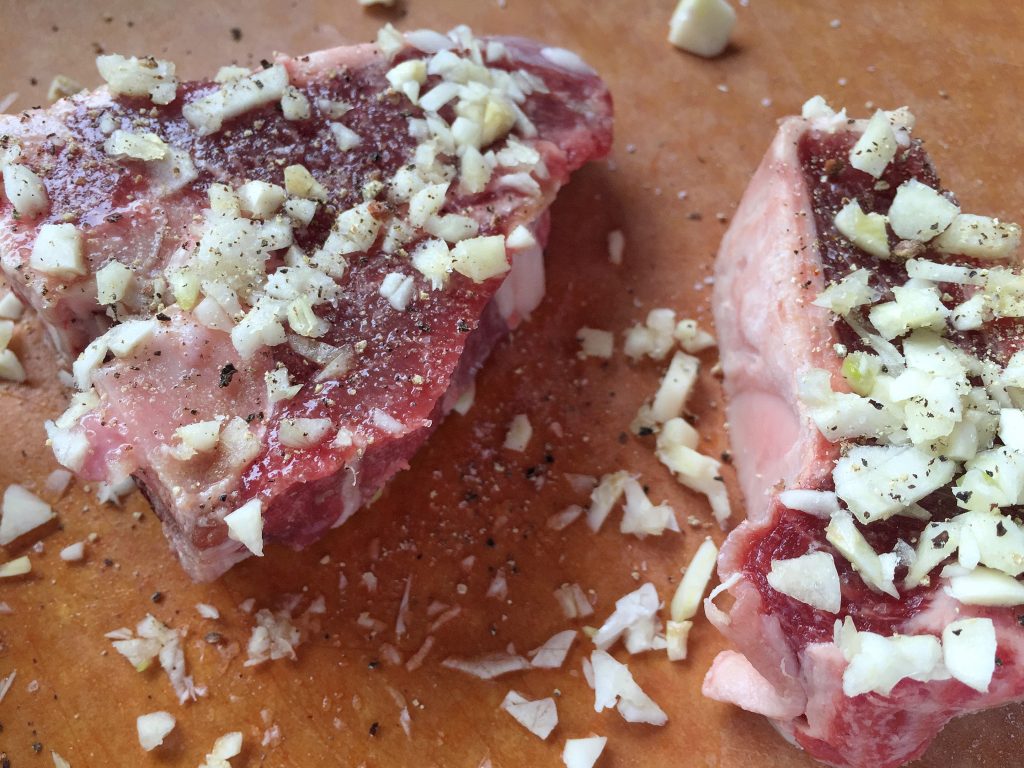 Braised Guinness Lamb Chops Raw