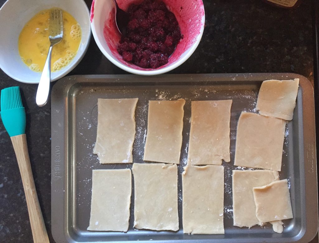 Filling Homemade Pop Tarts