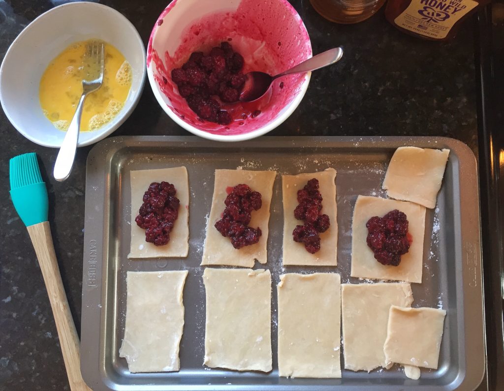 Filling Homemade Pop Tarts