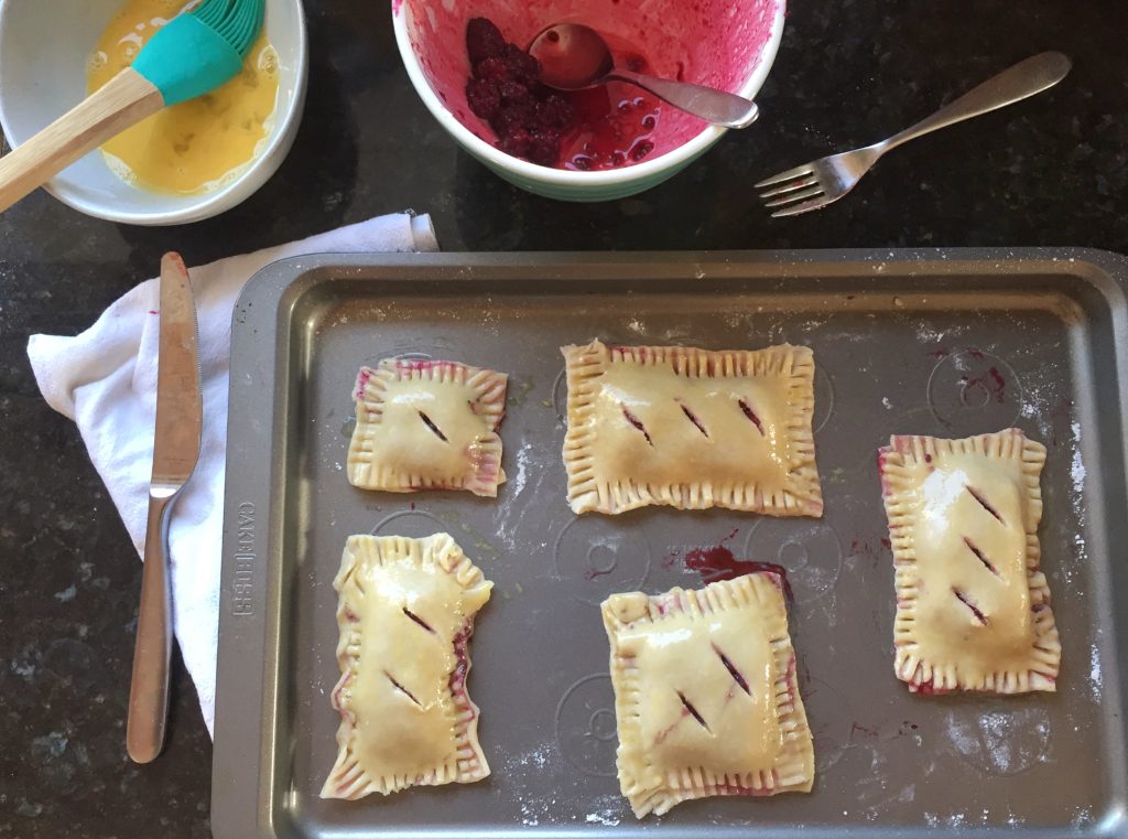 About to Bake Homemade Pop Tarts