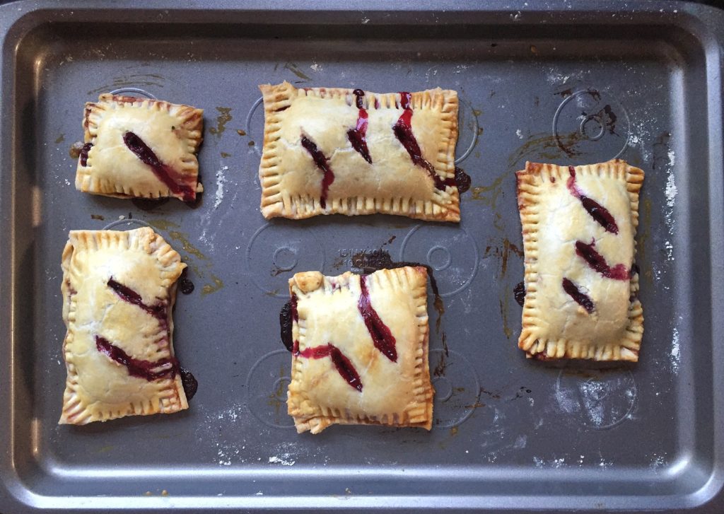 Homemade Pop Tarts Done Baking