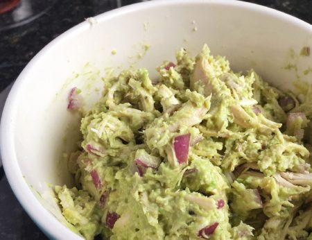 Slow Cooker Avocado Chicken Salad