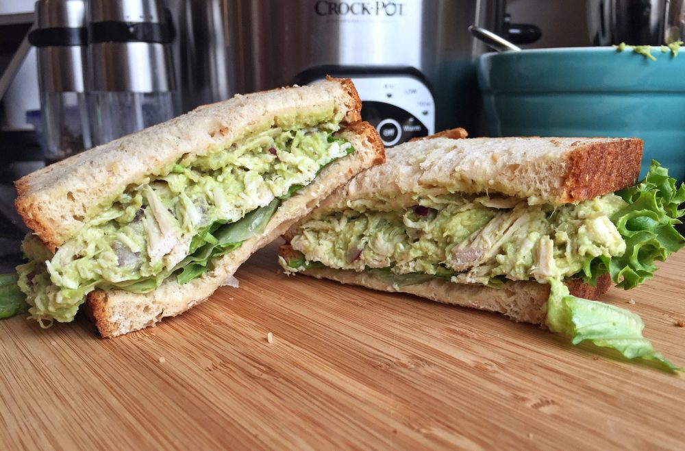 Slow Cooker Avocado Chicken Salad