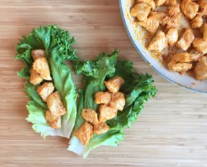 Healthy Buffalo Chicken Bites