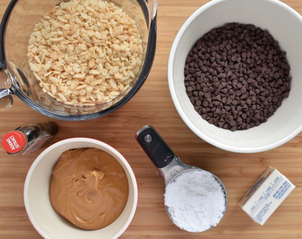 No Bake Peanut Butter Balls Ingredients