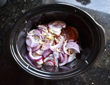Easy Slow Cooker BBQ Chicken in Slow Cooker