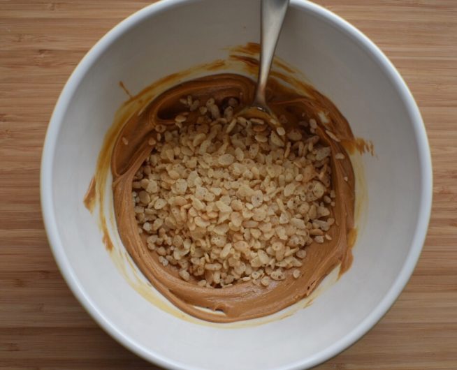 No Bake Peanut Butter Balls Mixture