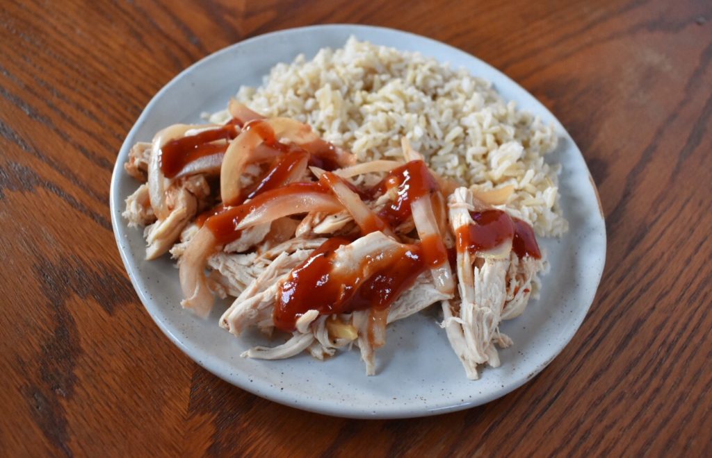 Easy Slow Cooker BBQ Chicken