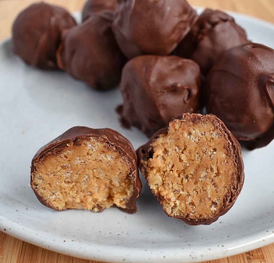 No Bake Peanut Butter Balls