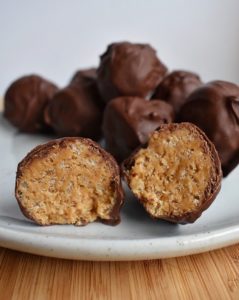 No Bake Peanut Butter Balls