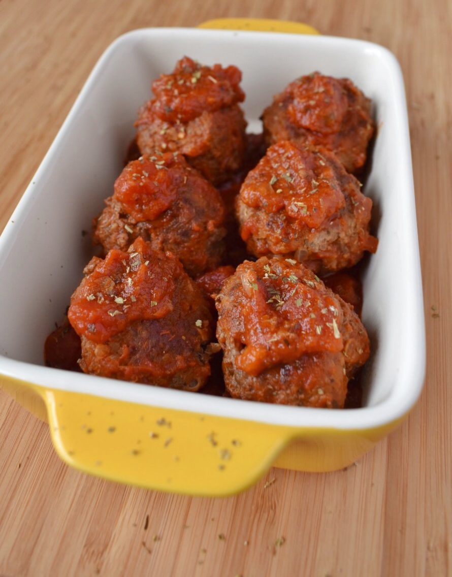 Healthy Recipe to Make Beef Meatballs from a GrassFed Beef and Guinoa