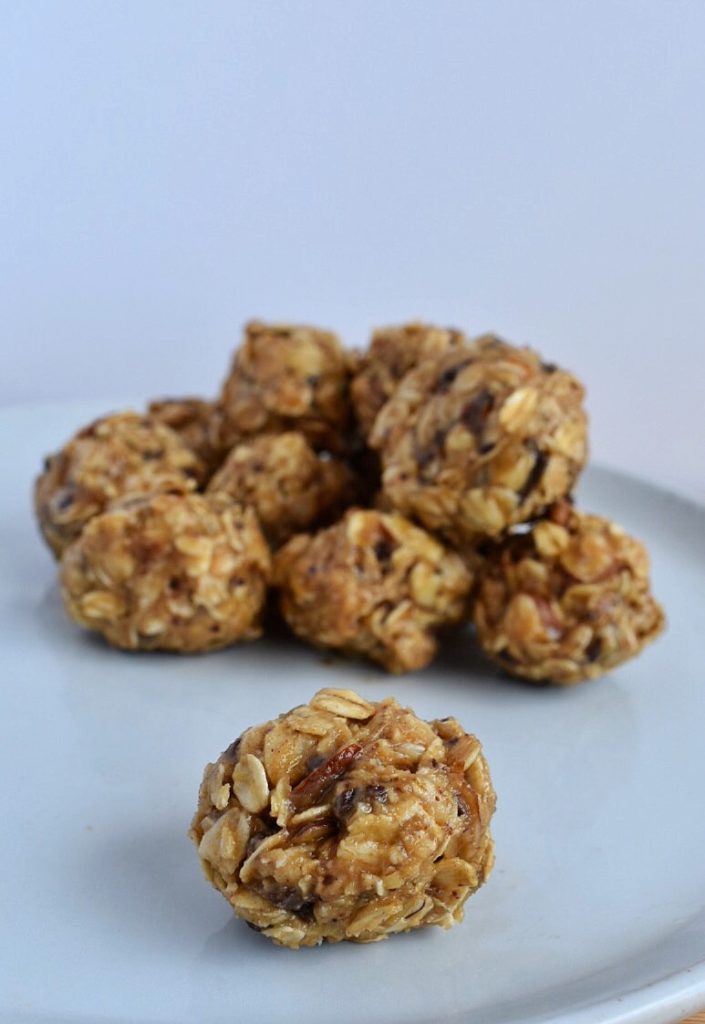 No Bake Maple Tahini Cookies