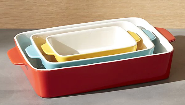 Crate and Barrel Baking Dishes
