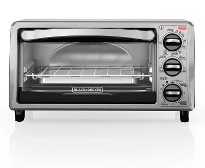 BLACK+DECKER TO1313SBD 4-Slice Toaster Oven